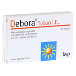 DEBORA 5.600 I.E. Kapseln – PZN 11049707