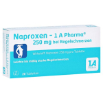 Naproxen-1A Pharma 250mg bei Regelschmerzen – PZN 9245016 – PZN 9245016