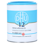 BIOCHEMIE DHU 12 Calcium sulfuricum D 3 Tabletten – PZN 274849