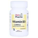 Vitamin D3 2.000 I.E. Kapseln – PZN 10189234
