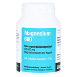 Magnesium 600 Kapseln – PZN 4926510