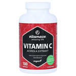 VITAMIN C 160 mg Acerola Extrakt pur vegan Kapseln – PZN 16819328