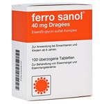 Ferro sanol 40mg Dragees – PZN 3028737