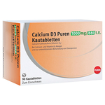 Calcium D3 PUREN 1000mg/880 I.E. – PZN 11333408