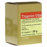 THIAMIN Kapseln Vitamin B1 – PZN 574072