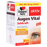 DOPPELHERZ Augen Vital Sehkraft aktiv Kapseln – PZN 16664771