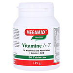 MEGAMAX Vitamine A-Z+Q10+Lutein Tabletten – PZN 6411460