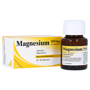 MAGNESIUM 100 mg Jenapharm Tabletten – PZN 8530803 – PZN 8530803