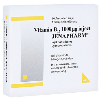 Vitamin B12 1.000 µg Inject Jenapharm Ampullen – PZN 7146994 – PZN 7146994