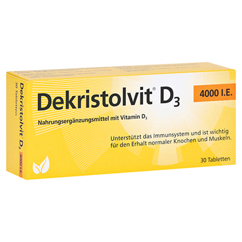 DEKRISTOLVIT D3 4.000 I.E. Tabletten – PZN 10818575 – PZN 10818575