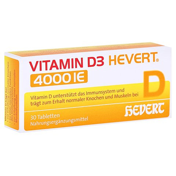 Vitamin D3 Hevert 4.000 I.E. Tabletten – PZN 11088245 – PZN 11088245