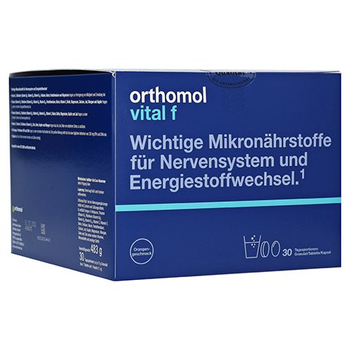 Orthomol Vital f Granulat/Tablette/Kapsel Orange – PZN 1319643 – PZN 1319643