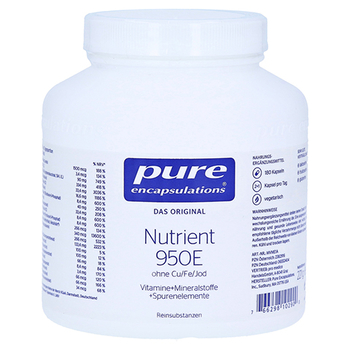 PURE ENCAPSULATIONS Nutrient 950E o.Cu/Fe/Jod – PZN 6552404 – PZN 6552404