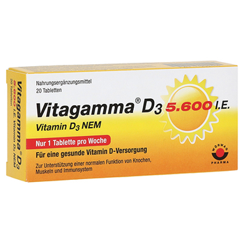 Vitagamma D3 5.600 I.E .Vitamin D3 NEM – PZN 11239448 – PZN 11239448