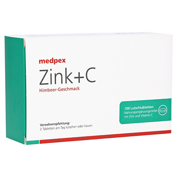 medpex Zink+C Himbeer – PZN 8000588 – PZN 8000588