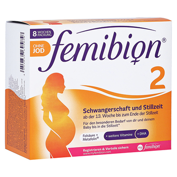 FEMIBION 2 Schwangerschaft+Stillzeit ohne Jod Kpg. – PZN 15200041 – PZN 15200041