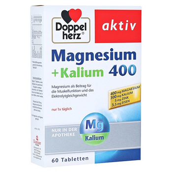 Doppelherz aktiv Magnesium + Kalium 400 – PZN 11692343 – PZN 11692343
