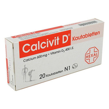 Calcivit D 600mg/400 I.E. – PZN 1364810 – PZN 1364810