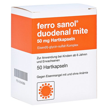 Ferro sanol duodenal mite 50mg – PZN 940884 – PZN 940884