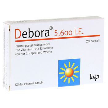 DEBORA 5.600 I.E. Kapseln – PZN 11049707 – PZN 11049707