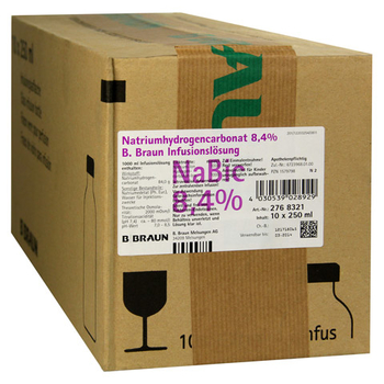 NATRIUMHYDROGENCARBONAT B.Braun 8,4% Glas – PZN 1579798 – PZN 1579798