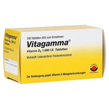 Vitagamma Vitamin D3 1000 I.E. – PZN 1486045 – PZN 1486045