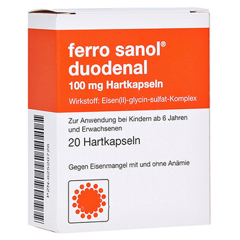 Ferro sanol duodenal 100mg – PZN 2520726 – PZN 2520726