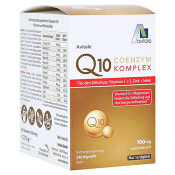COENZYM Q10 100 mg Kapseln+Vitamine+Mineralstoffe – PZN 17440720 – PZN 17440720
