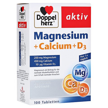 Doppelherz aktiv Magnesium + Calcium + D3 – PZN 773216 – PZN 773216