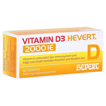 Vitamin D3 Hevert 2.000 I.E. Tabletten – PZN 11116697 – PZN 11116697