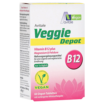 VEGGIE Depot Vitamin B12+Magnesium+Folsäure Tabl. – PZN 11674339 – PZN 11674339