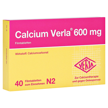 Calcium Verla 600mg – PZN 1047357 – PZN 1047357
