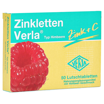Zinkletten Verla Himbeere Lutschtabletten – PZN 3915467 – PZN 3915467