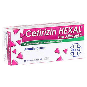 Cetirizin HEXAL bei Allergien – PZN 1830169 – PZN 1830169