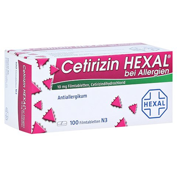 Cetirizin HEXAL bei Allergien – PZN 1830229 – PZN 1830229