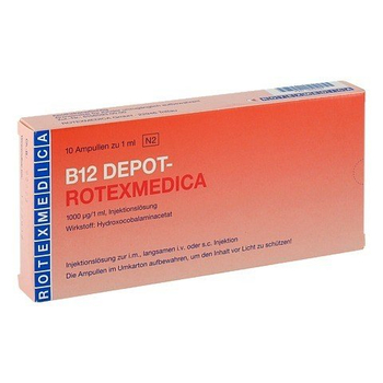 VITAMIN B12 DEPOT Rotexmedica Injektionslösung – PZN 3862297 – PZN 3862297