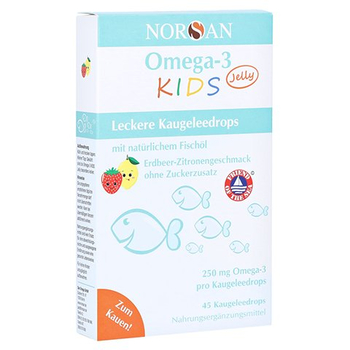 Norsan Omega-3 Kids Jelly Dragees – PZN 14062140 – PZN 14062140