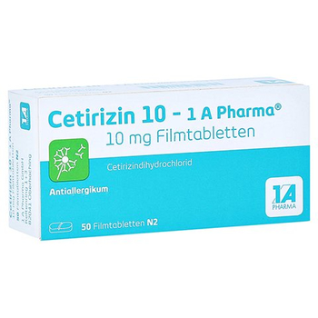 Cetirizin 10-1A Pharma – PZN 3823630 – PZN 3823630