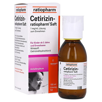 Cetirizin-ratiopharm – PZN 2191091 – PZN 2191091