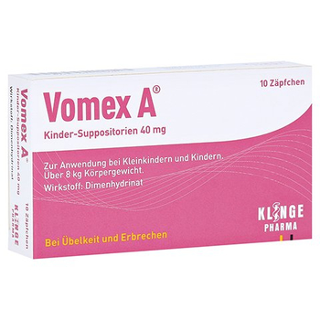 Vomex A Kinder 40mg – PZN 1116526 – PZN 1116526