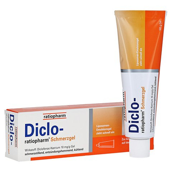 Diclo-ratiopharm Schmerzgel – PZN 4704206 – PZN 4704206