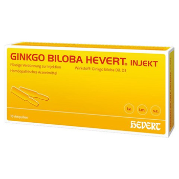 GINKGO BILOBA HEVERT Injekt Ampullen – PZN 3816216 – PZN 3816216