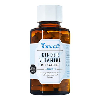 NATURAFIT Kindervitamine m.Calcium Lutschtabletten – PZN 12515979 – PZN 12515979