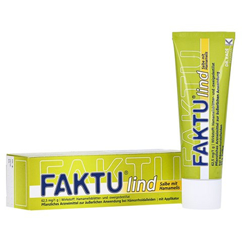 Faktu lind Salbe mit Hamamelis – PZN 1132407 – PZN 1132407