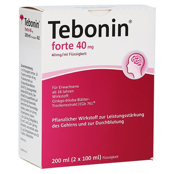 Tebonin forte 40mg – PZN 6995998 – PZN 6995998