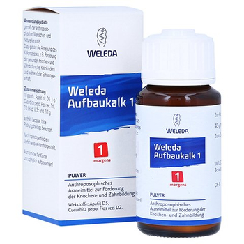 WELEDA Aufbaukalk 1 Pulver – PZN 11514469 – PZN 11514469