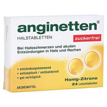 Anginetten Halstabletten zuckerfrei – PZN 188110 – PZN 188110