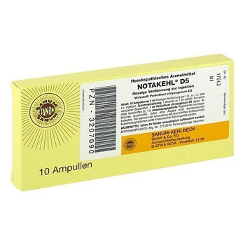 NOTAKEHL D 5 Ampullen – PZN 3207090 – PZN 3207090