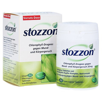 Stozzon Chlorophyll-Dragees gegen Mund- und Körpergeruch – PZN 977427 – PZN 977427