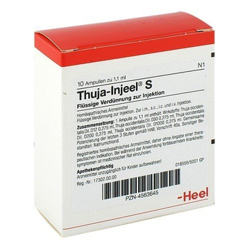 THUJA INJEEL S Ampullen – PZN 4563645 – PZN 4563645